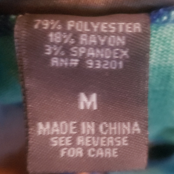 Multicolor Stripe Cape Knit Top Size M - Picture 3 of 3